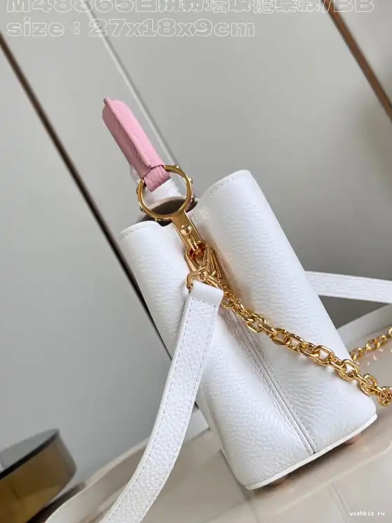WIS LOUIS BB-27*18*9CM CAPUCINES VUITTON 0703